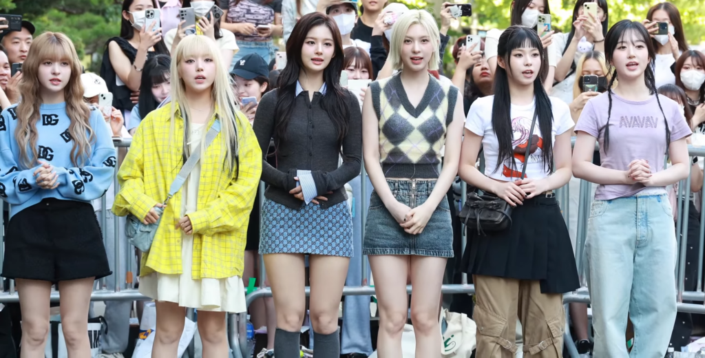 Nmixx lands 1st entry on US radio chart